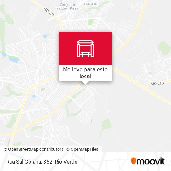 Rua Sul Goiâna, 362 mapa