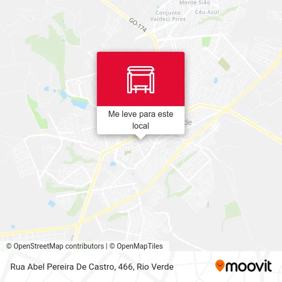 Rua Abel Pereira De Castro, 466 mapa