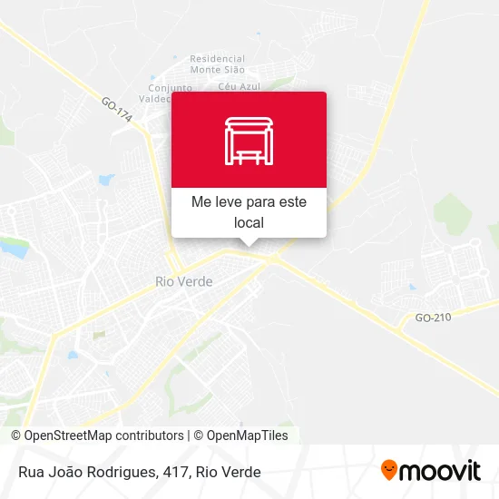 Rua João Rodrigues, 417 mapa