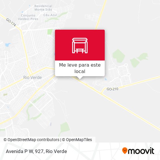 Avenida P W, 927 mapa
