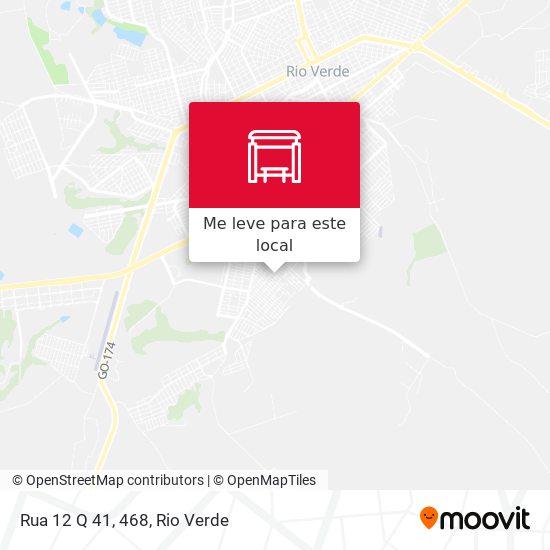 Rua 12 Q 41, 468 mapa