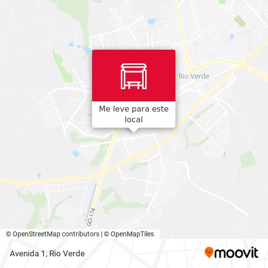 Avenida 1 mapa