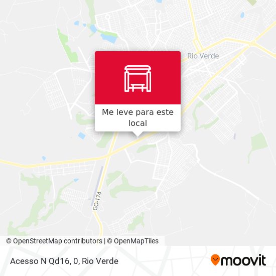 Acesso N Qd16, 0 mapa