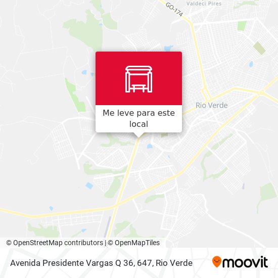 Avenida Presidente Vargas Q 36, 647 mapa