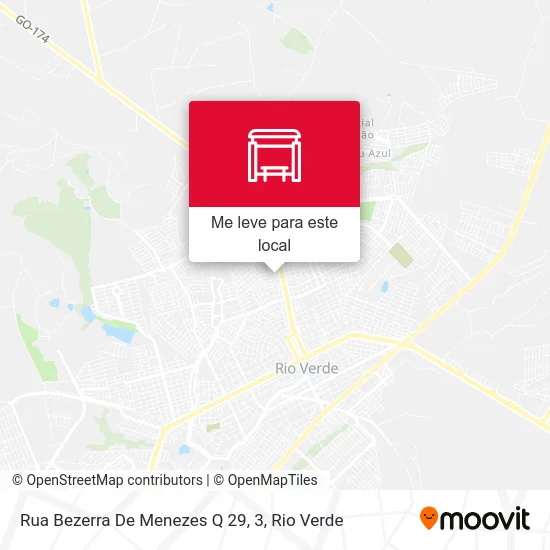Rua Bezerra De Menezes Q 29, 3 mapa