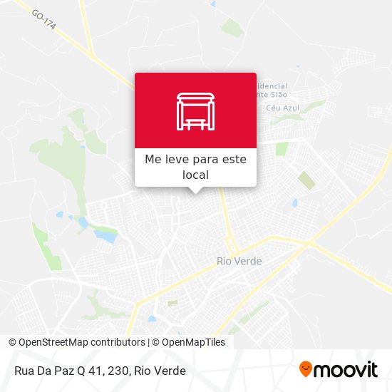 Rua Da Paz Q 41, 230 mapa