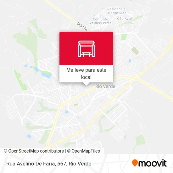 Rua Avelino De Faria, 567 mapa