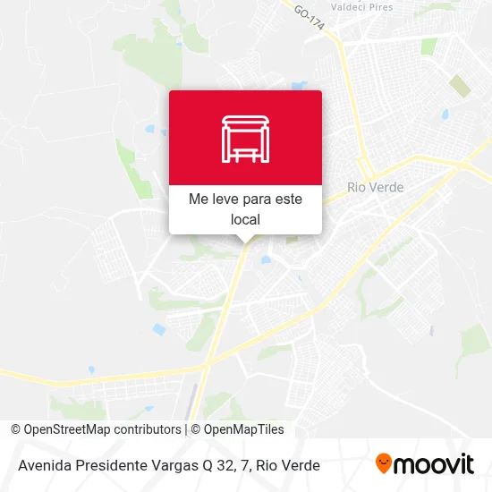 Avenida Presidente Vargas Q 32, 7 mapa