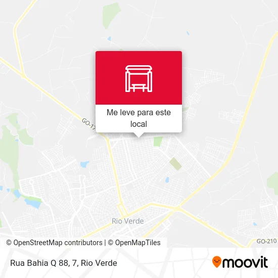 Rua Bahia Q 88, 7 mapa