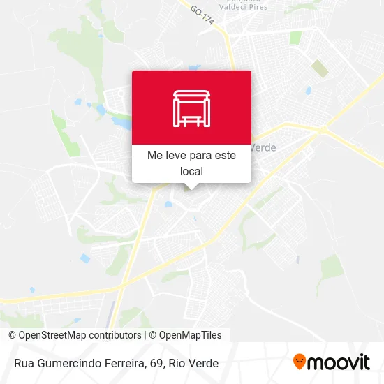 Rua Gumercindo Ferreira, 69 mapa