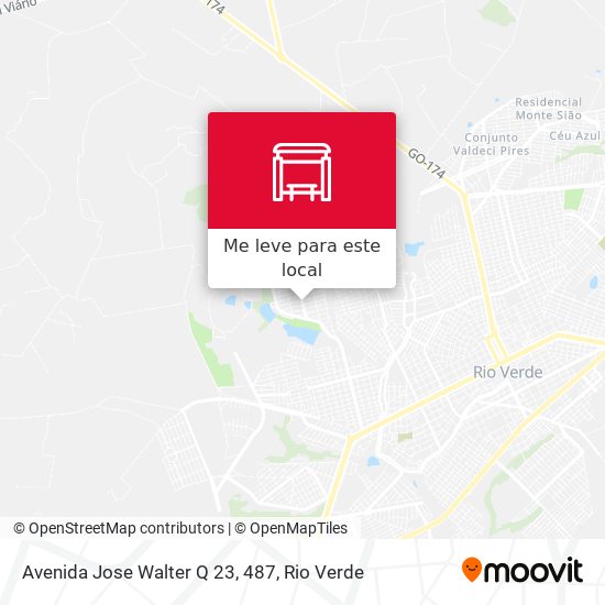 Avenida Jose Walter Q 23, 487 mapa
