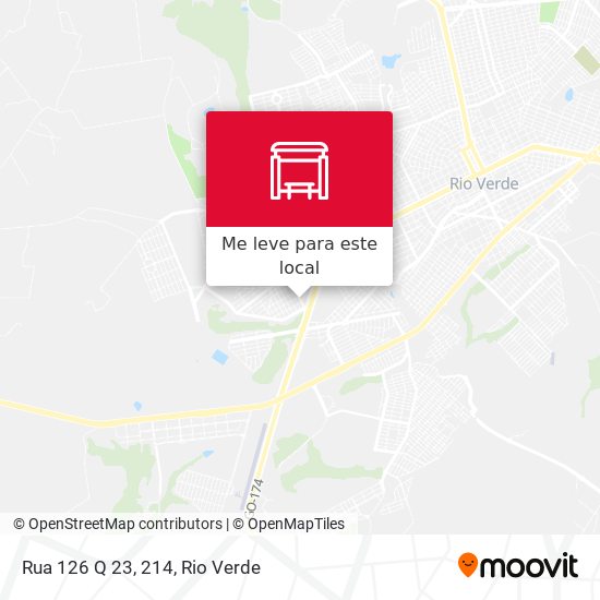 Rua 126 Q 23, 214 mapa