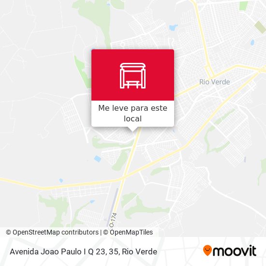 Avenida Joao Paulo I Q 23, 35 mapa