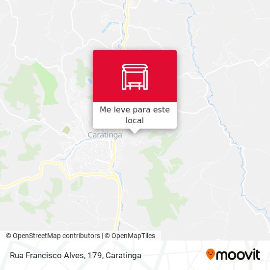 Rua Francisco Alves, 179 mapa