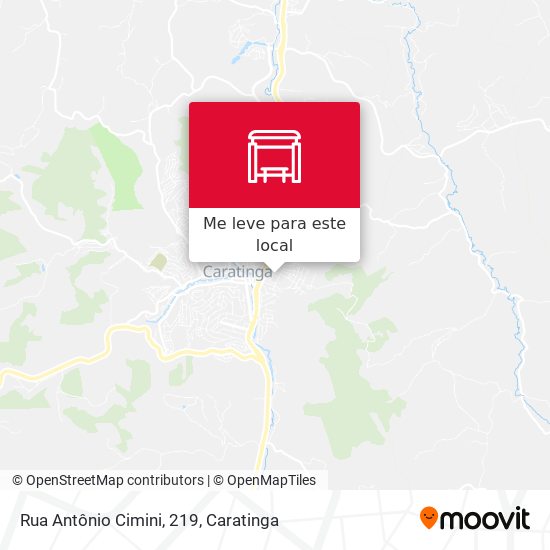 Rua Antônio Cimini, 219 mapa