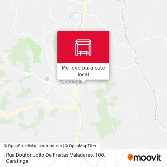 Rua Doutor João De Freitas Valadares, 100 mapa