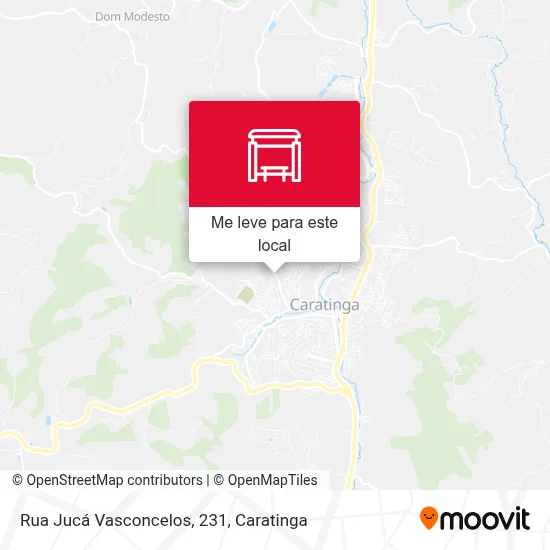 Rua Jucá Vasconcelos, 231 mapa