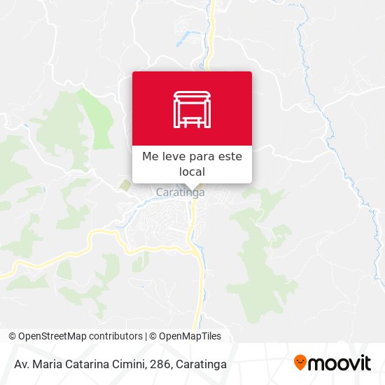 Av. Maria Catarina Cimini, 286 mapa