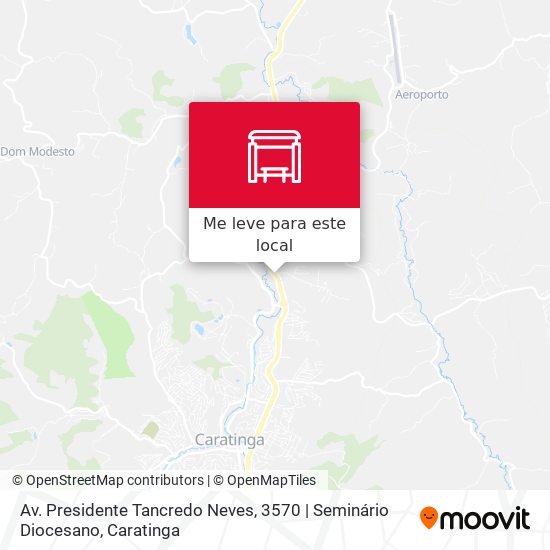 Av. Presidente Tancredo Neves, 3570 | Seminário Diocesano mapa