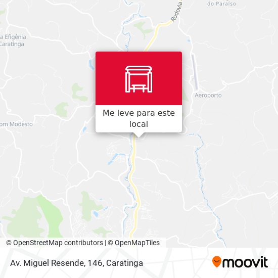 Av. Miguel Resende, 146 mapa