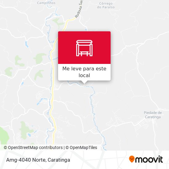 Amg-4040 Norte mapa