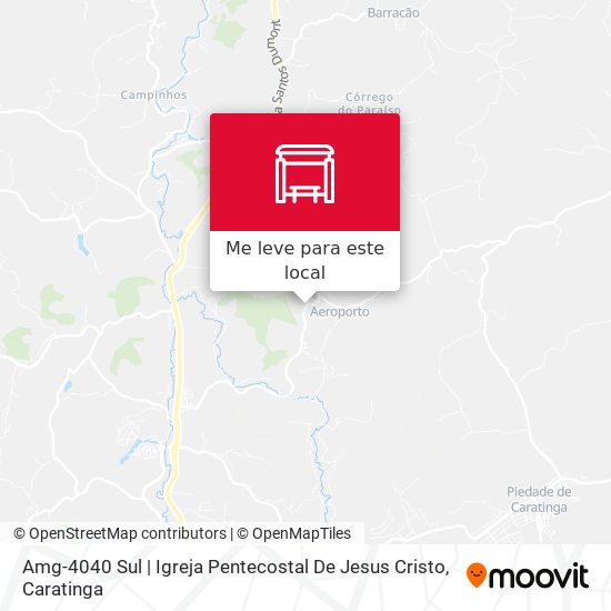 Amg-4040 Sul | Igreja Pentecostal De Jesus Cristo mapa