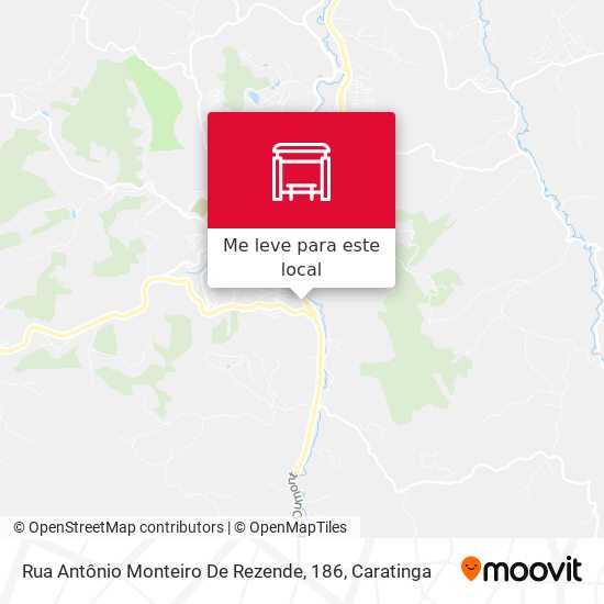 Rua Antônio Monteiro De Rezende, 186 mapa