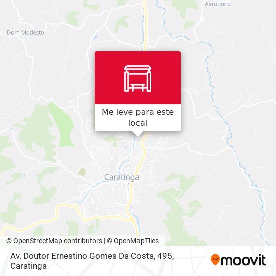 Av. Doutor Ernestino Gomes Da Costa, 495 mapa
