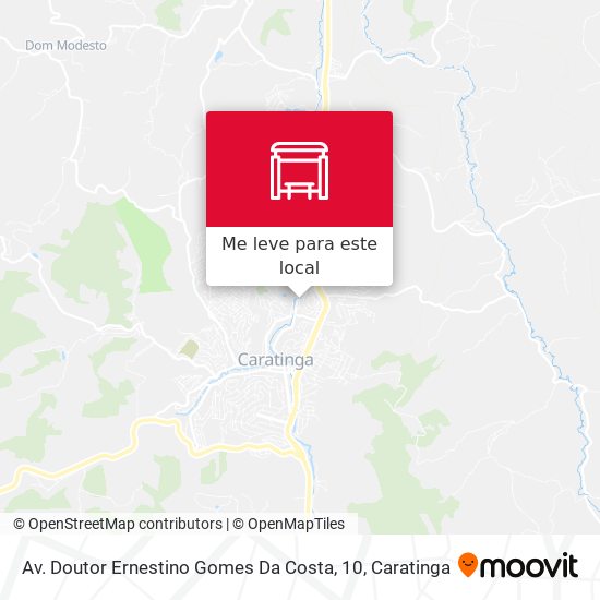 Av. Doutor Ernestino Gomes Da Costa, 10 mapa