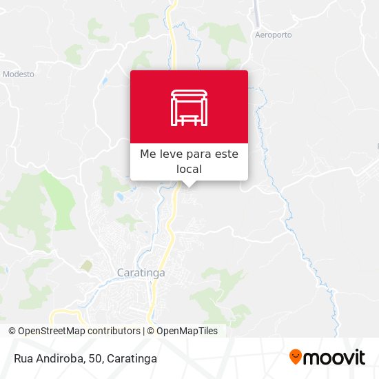 Rua Andiroba, 50 mapa