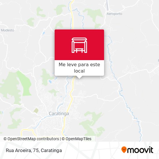 Rua Aroeira, 75 mapa