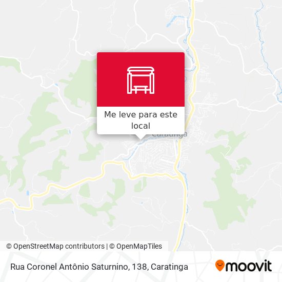 Rua Coronel Antônio Saturnino, 138 mapa
