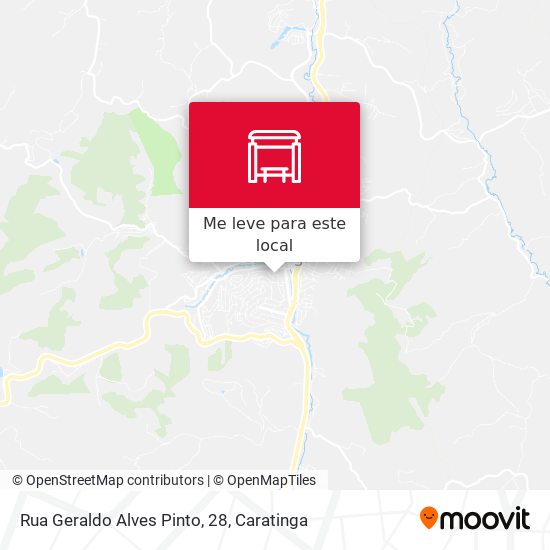 Rua Geraldo Alves Pinto, 28 mapa