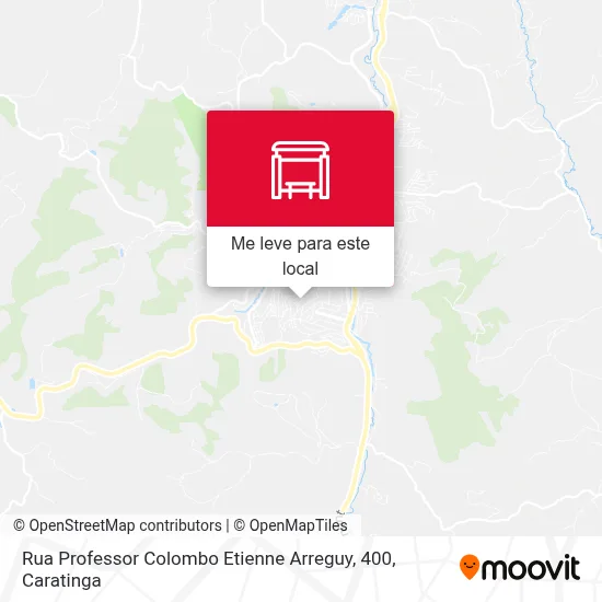 Rua Professor Colombo Etienne Arreguy, 400 mapa
