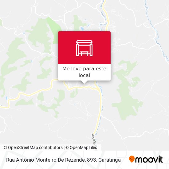 Rua Antônio Monteiro De Rezende, 893 mapa