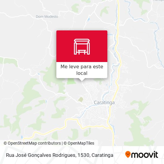 Rua José Gonçalves Rodrigues, 1530 mapa