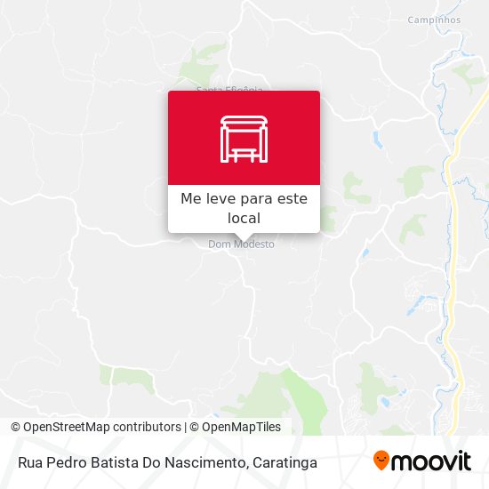Rua Pedro Batista Do Nascimento mapa