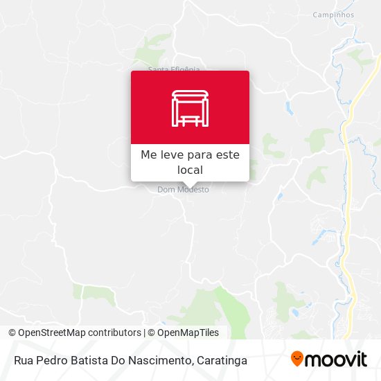 Rua Pedro Batista Do Nascimento mapa
