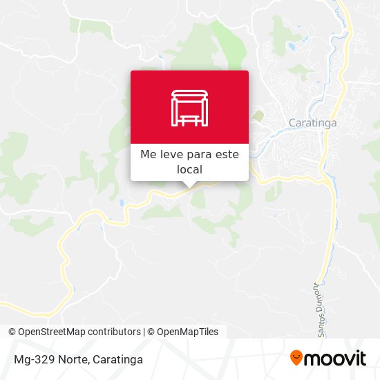 Mg-329 Norte mapa