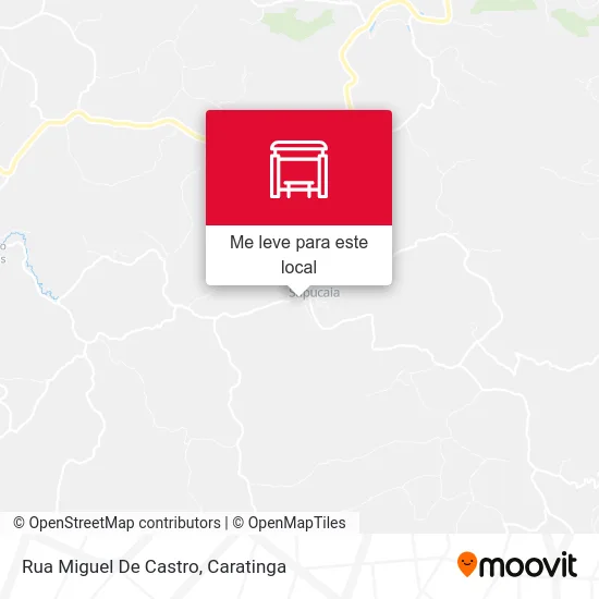 Rua Miguel De Castro mapa
