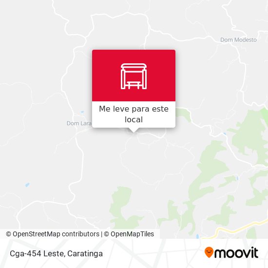 Cga-454 Leste mapa