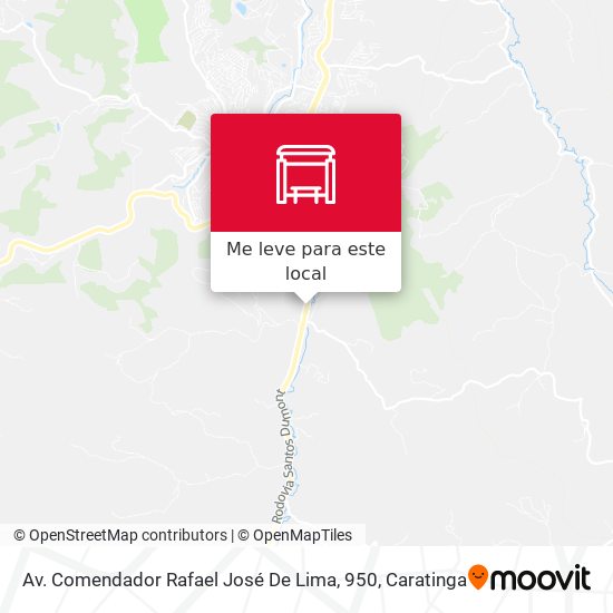 Av. Comendador Rafael José De Lima, 950 mapa