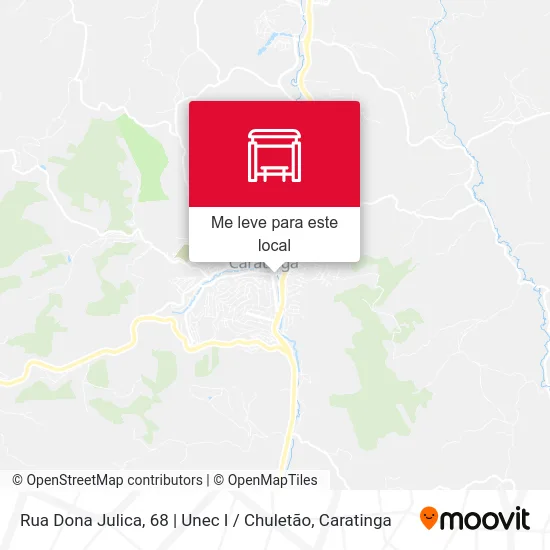 Rua Dona Julica, 68 | Unec I / Chuletão mapa