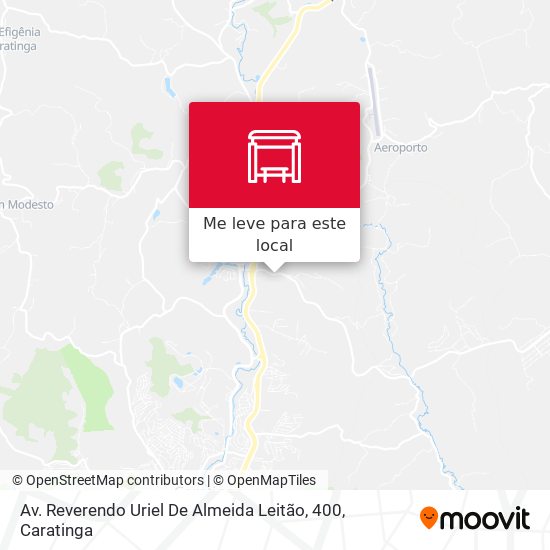 Av. Reverendo Uriel De Almeida Leitão, 400 mapa