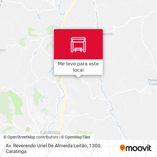 Av. Reverendo Uriel De Almeida Leitão, 1300 mapa