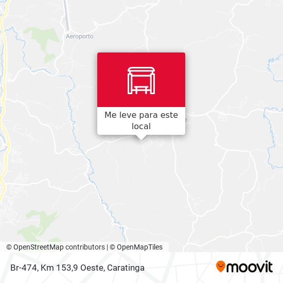 Br-474, Km 153,9 Oeste mapa