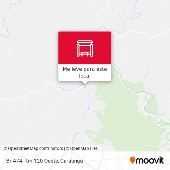 Br-474, Km 120 Oeste mapa