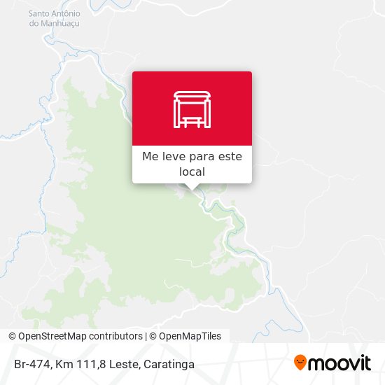 Br-474, Km 111,8 Leste mapa