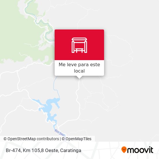 Br-474, Km 105,8 Oeste mapa