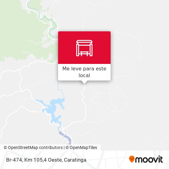 Br-474, Km 105,4 Oeste mapa
